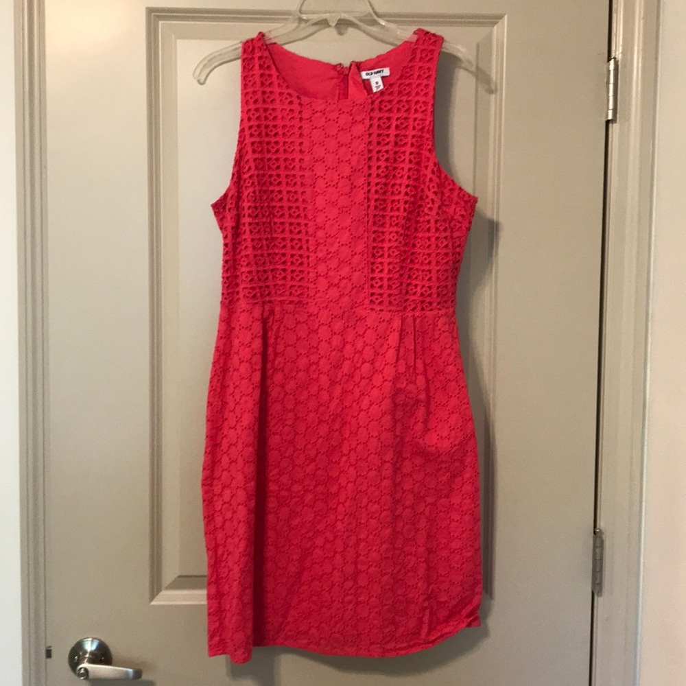 Knee-length dress